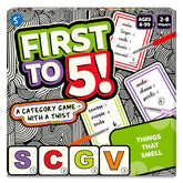 Skillmatics First to 5 Game with a Twist For Kids Ages 8+